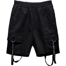 Мужские шорты больших размеров, мужские хлопковые повседневные шорты хип-хоп Короткие свободные брюки хип-хоп мужские шорты 6xl 7xl 8xl хип-хоп