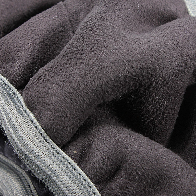 36-38cm Grey Universal Car Auto Soft Plush Warm Steering Wheel Cover For Winter