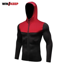 Новая мужская куртка для бега с капюшоном бейсболка для походов с защитной сеткой куртка велосипедная одежда пальто мужская одежда быстросохнущая молния