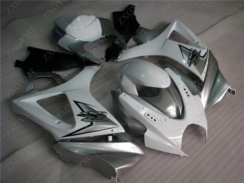 

Motorcycle Fairing GSX-R1000 2007 - 2008 K7 White Silver Fairing for Suzuki GSXR1000 2008 Full Body Kits GSX R 1000 2008