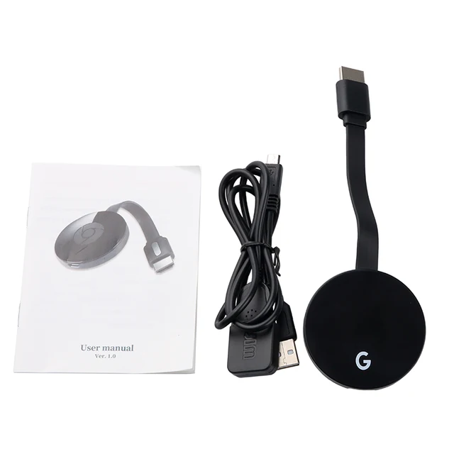 kebidumei TV Stick WiFi Display HD TV Screen Mirroring Dongle for Google Chromecast 2 For Netflix youtube Miracast Airplay DLNA