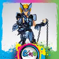 CMT IN Stock BANDAI Tamashii Saint Seiya Myth Cloth Kerberos Dante Action Figure Myth Metel Armor Toys Figure Crushed Box