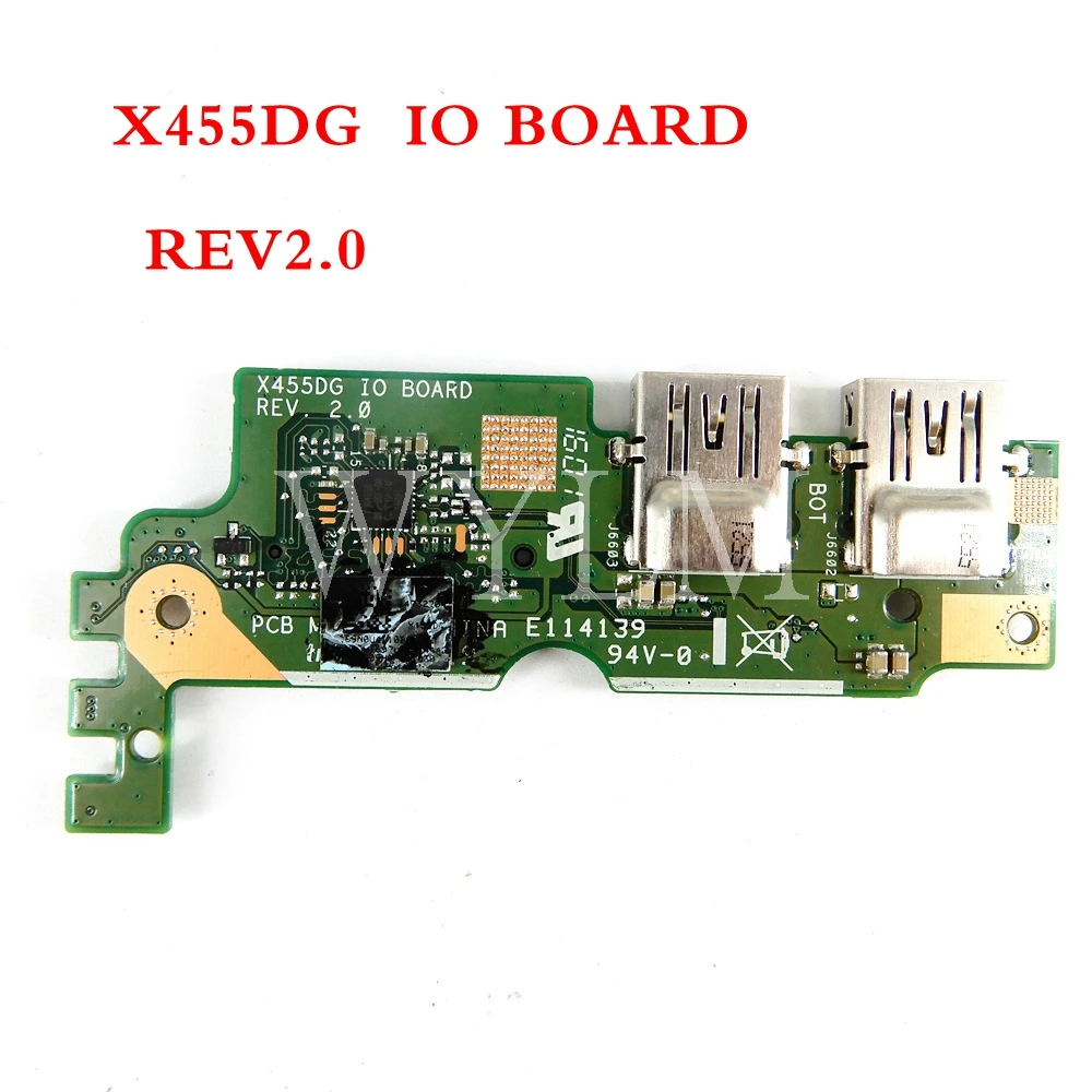 X455DG IO плата для ASUS X455D X455 материнская ноутбука Плата USB SD карта | Компьютеры и офис