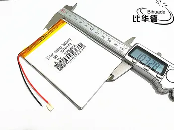 

5pcs [SD] 3.7 V high capacity polymer lithium battery 3976103 4000mah N707 rainbow E708 tablet 3G good memory