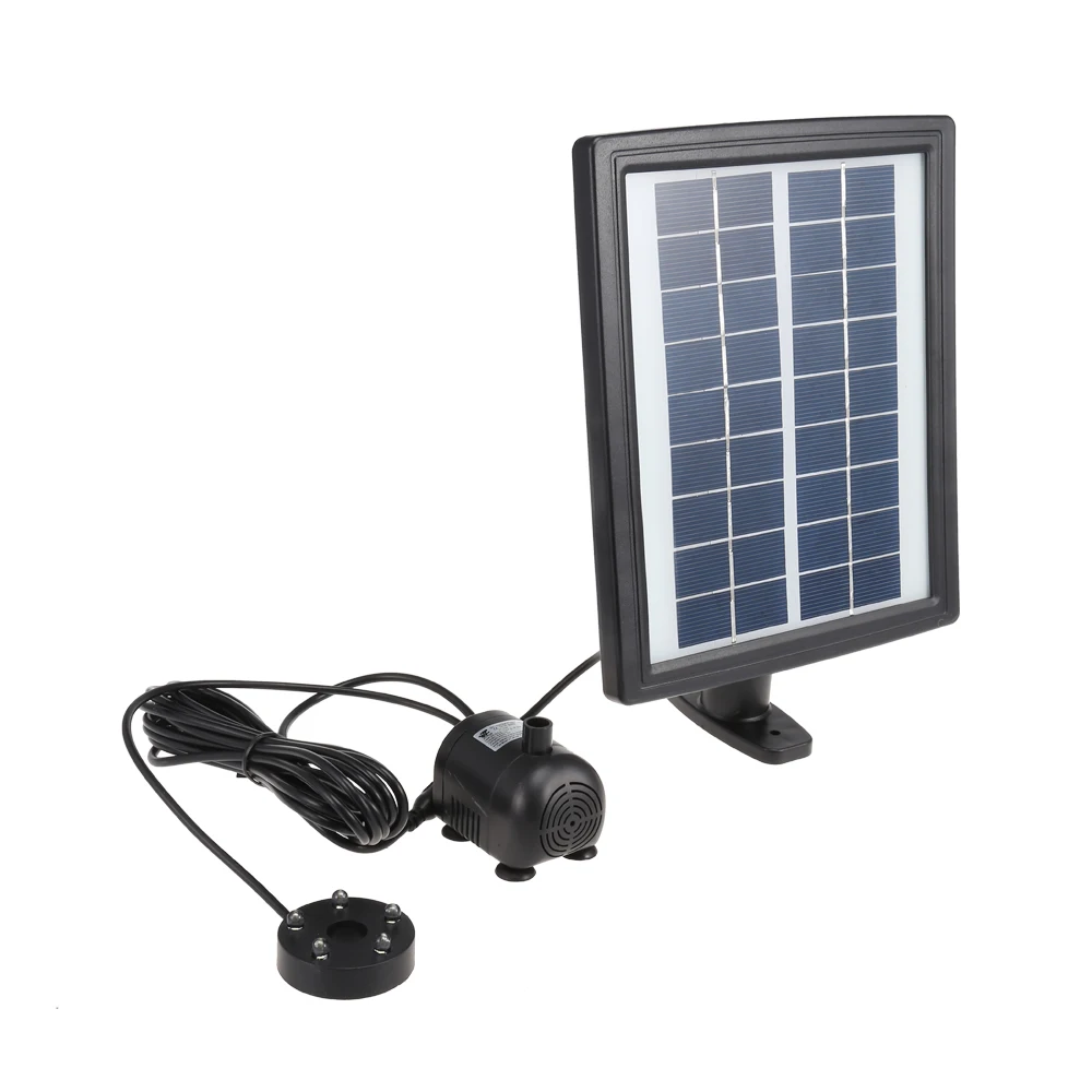 

LED Solar Fountain Water Pump Kit with Battery