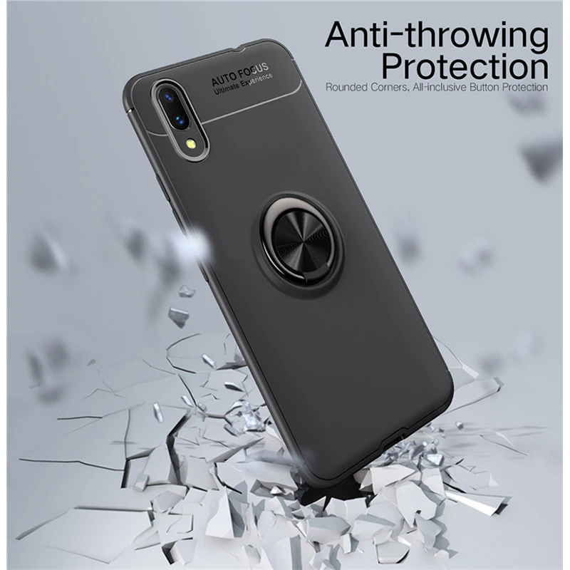 Luxury Magnetic Ring Stand Case For Vivo V11 Pro Soft Silicone Frame Cover Case For Vivo V11 V 11 Phone Case Fundas Coques Capa (5)