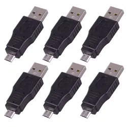 Micro USB мужчина к USB Мужской Разъем Портативный телефон аксессуары можно использовать для мобильного телефона и компьютера 30 шт