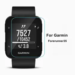 3 шт. 9 H закаленное Стекло для Garmin Forerunner 35 ч Круглый Смарт-часы Экран протектор против царапин защитная пленка