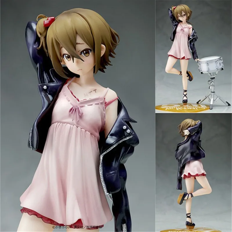 Anime Stronger K-ON Ritsu Tainaka Sexy Girl Figures Toy 5th Anniversary Dolls Gift 19cm (1)