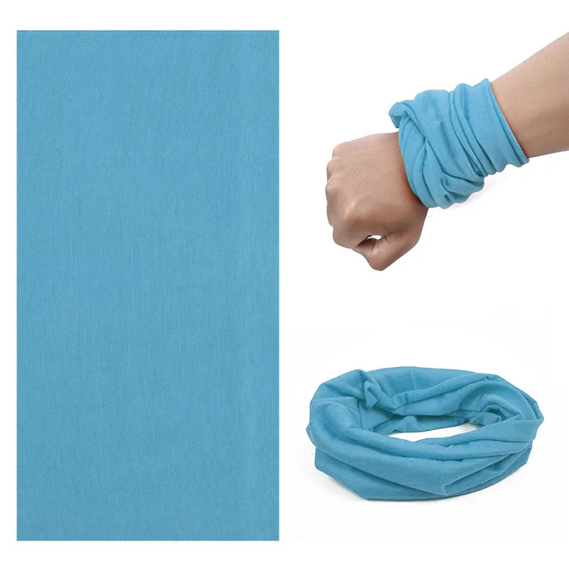 Sun Protection Headwear Scarf Neck Headwear Plain Color Tube Decor Sun Multifunctional Soft Breathable