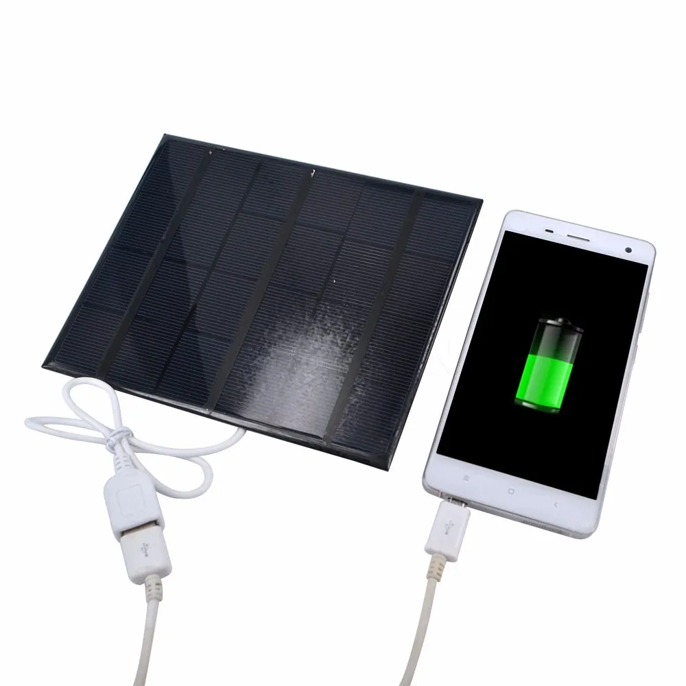 Солнечная панель 6 в 3,5 Вт высокоэффективный мини модуль солнечной панели солнечное зарядное устройство для телефона Mp3 Mp4 планшет USB мультимедиа
