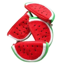 ABDB-1PC креативные фрукты прекрасный мультфильм арбуз Монета Сумка кошелек красный