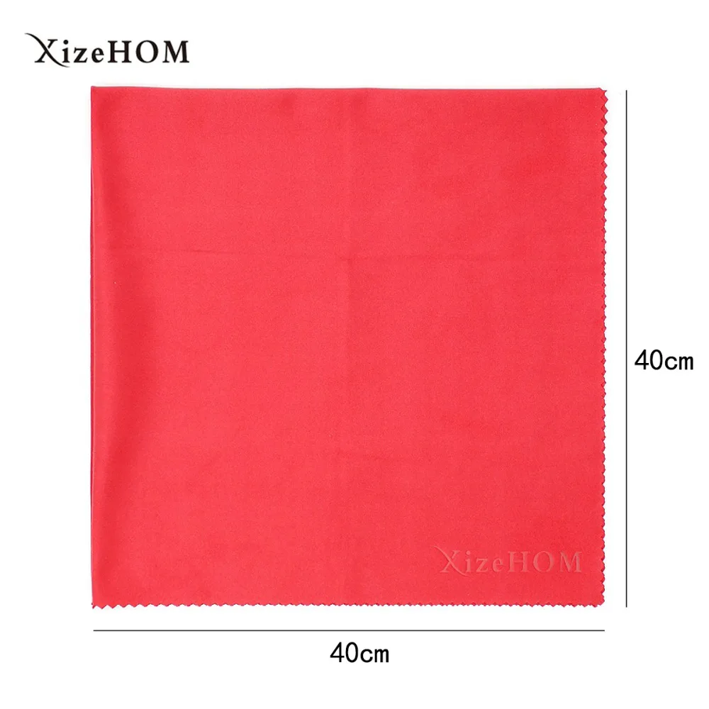 XizeHOM (40*40 см/1 шт.) Большая салфетка из микрофибры для очистки всех очков объективов