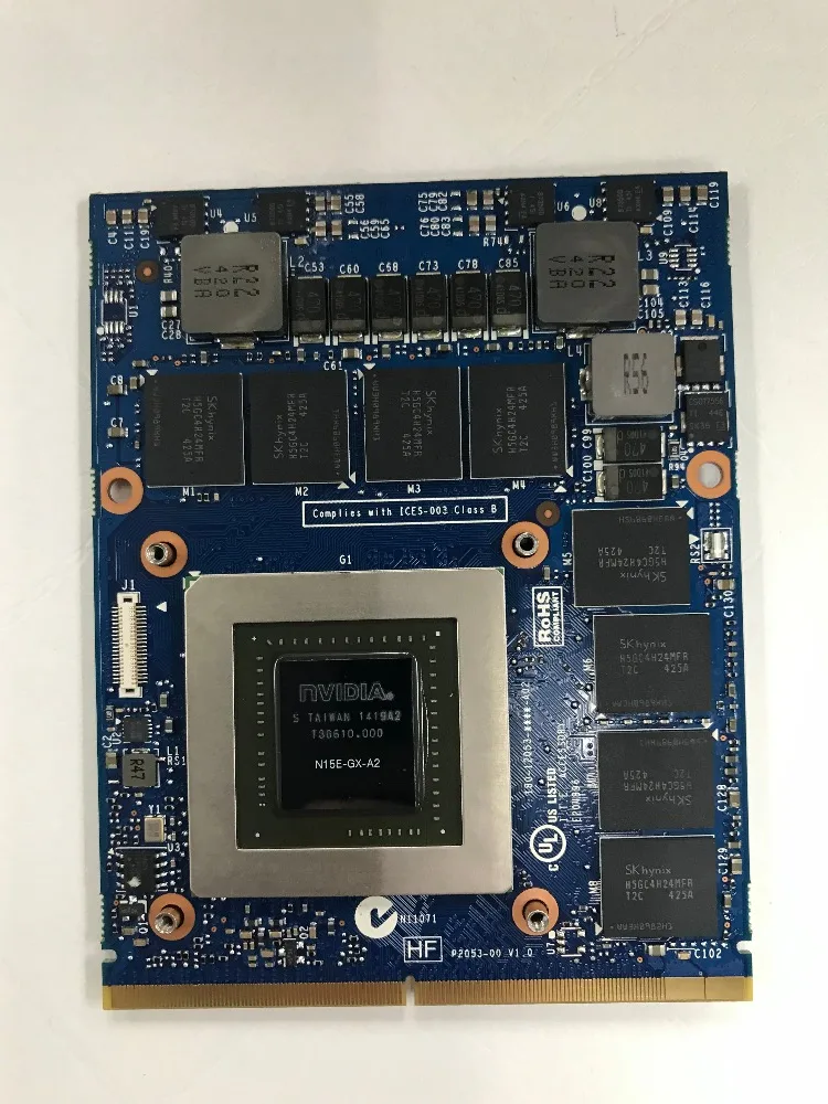 

GTX 880M 8GB GDDR5 MXM 3.0b N15E-GX-A1 Card JH9PP 0JH9PP CN-0JH9PP for Alienware 13 R1 R2 / 15 R1 R2 / 17 R2 R3