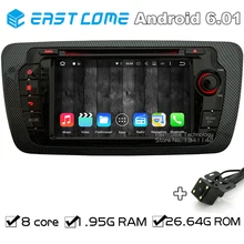 Octa Ядро 8 Android 6.01 автомобиль DVD для сиденья IBIZA 2009 2010 2011 2012 2013 2014 с Bluetooth Радио заднего вида Камера