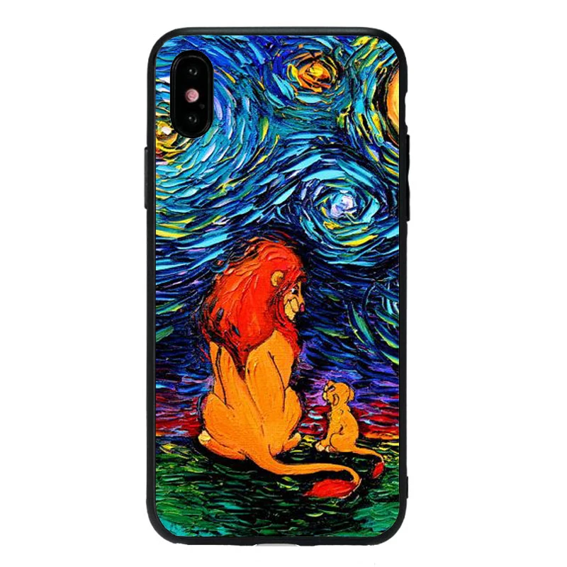 Лев Король Simba мультфильм Мода Новинка чехол для телефона Fundas для iPhone 11 11Pro MAX 8 7 6 6S Plus X XS MAX 5 5S SE XR 10 Чехол