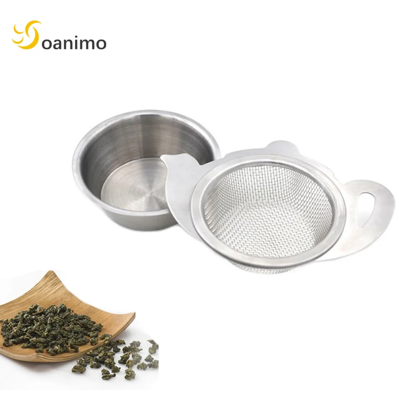 

Soanimo 2pcs/set Tea Infuser Stainless Steel Teapot Type Tea Strainer Filter & Teapot Mugs Cups Loose Tea Brewing Tools