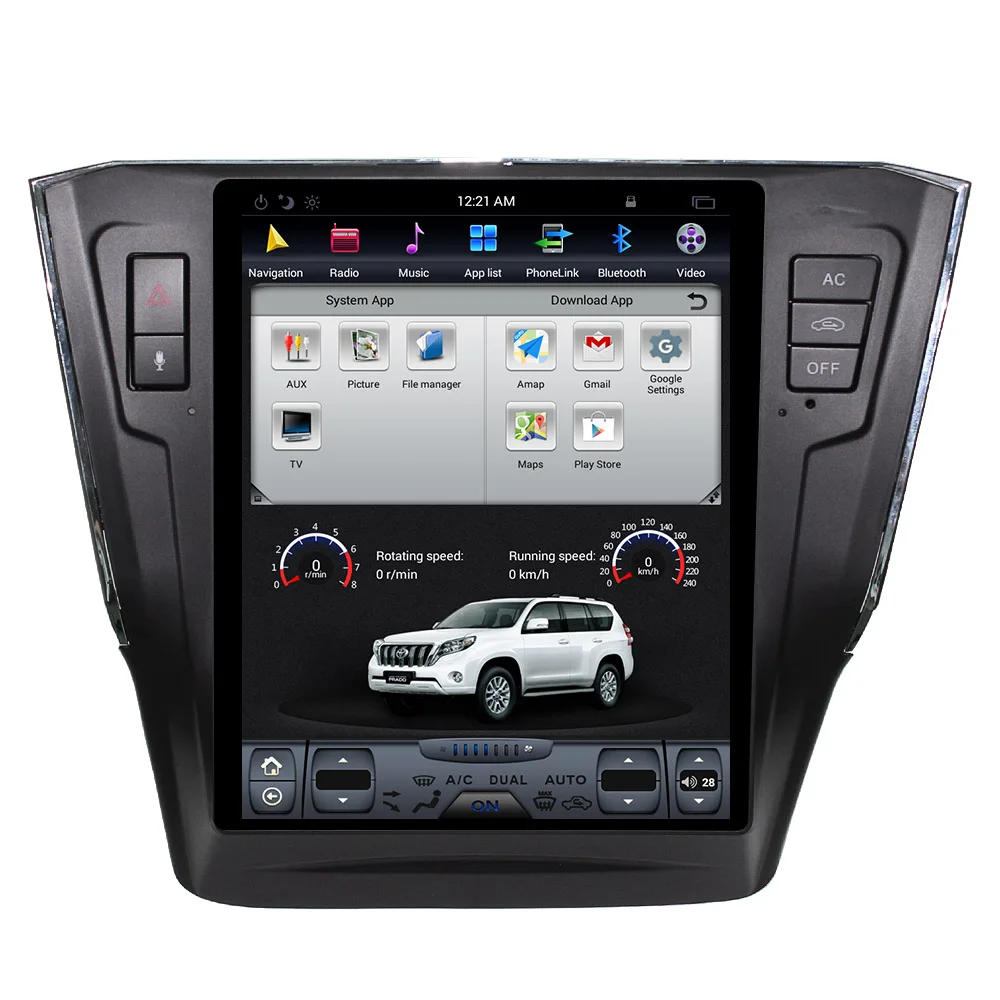 Clearance ZWNVA Tesla Style IPS Plus Screen Android 7.1 No Car DVD Player GPS Navigation For VW Passat 2015 2016 2017 2018 Radio Head Unit 2
