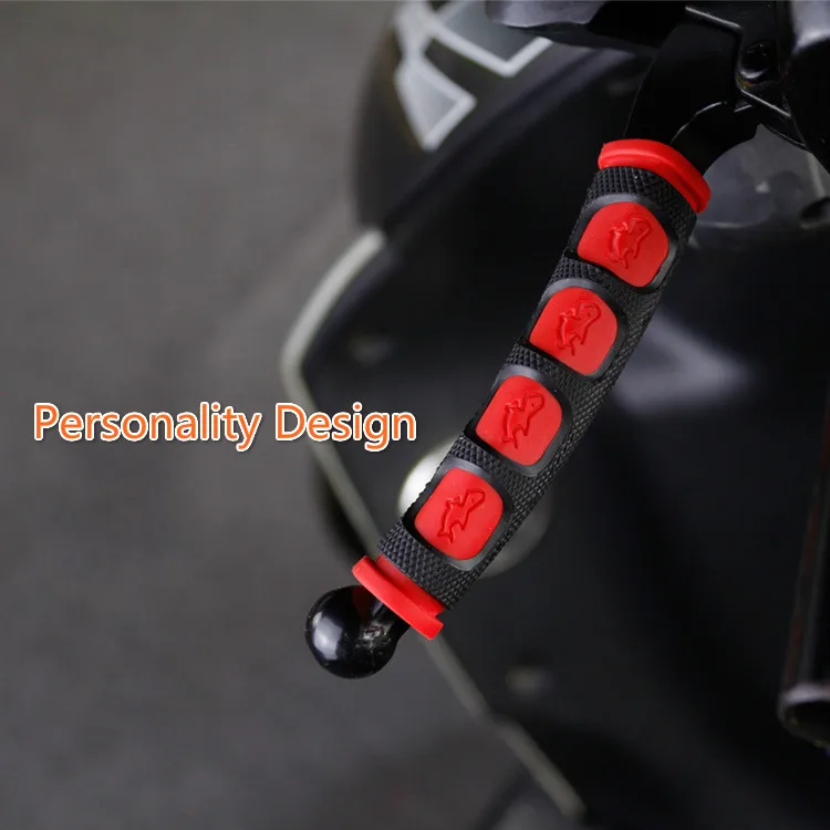 Motorcycle Accessories Universal Moto E-bike Scooter Handlebar Moto Horn Corner Handle Slip Rubber Sleeve Handle Brake Grips