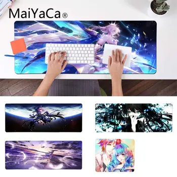 

MaiYaCa Gaming Mouse Pad Non Slip PC Cute Anime Beautiful Anime Mouse Mat Laptop Gaming Lockedge Mice Mousepad