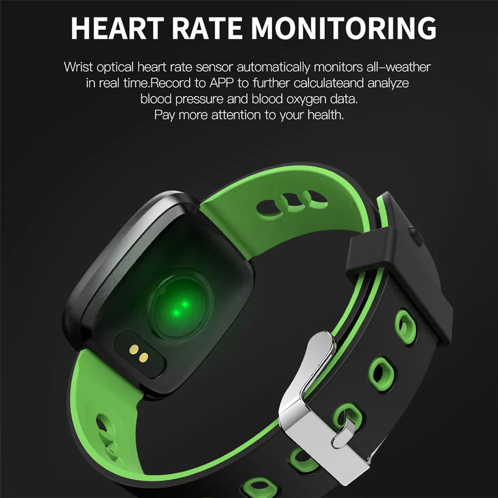BINSSAW Bluetooth Smart Watch DK03 Fitness Tracker Smartwatch Heart Rate Bracelet Band For Samsung Huawei Xiaomi LG Apple iphone