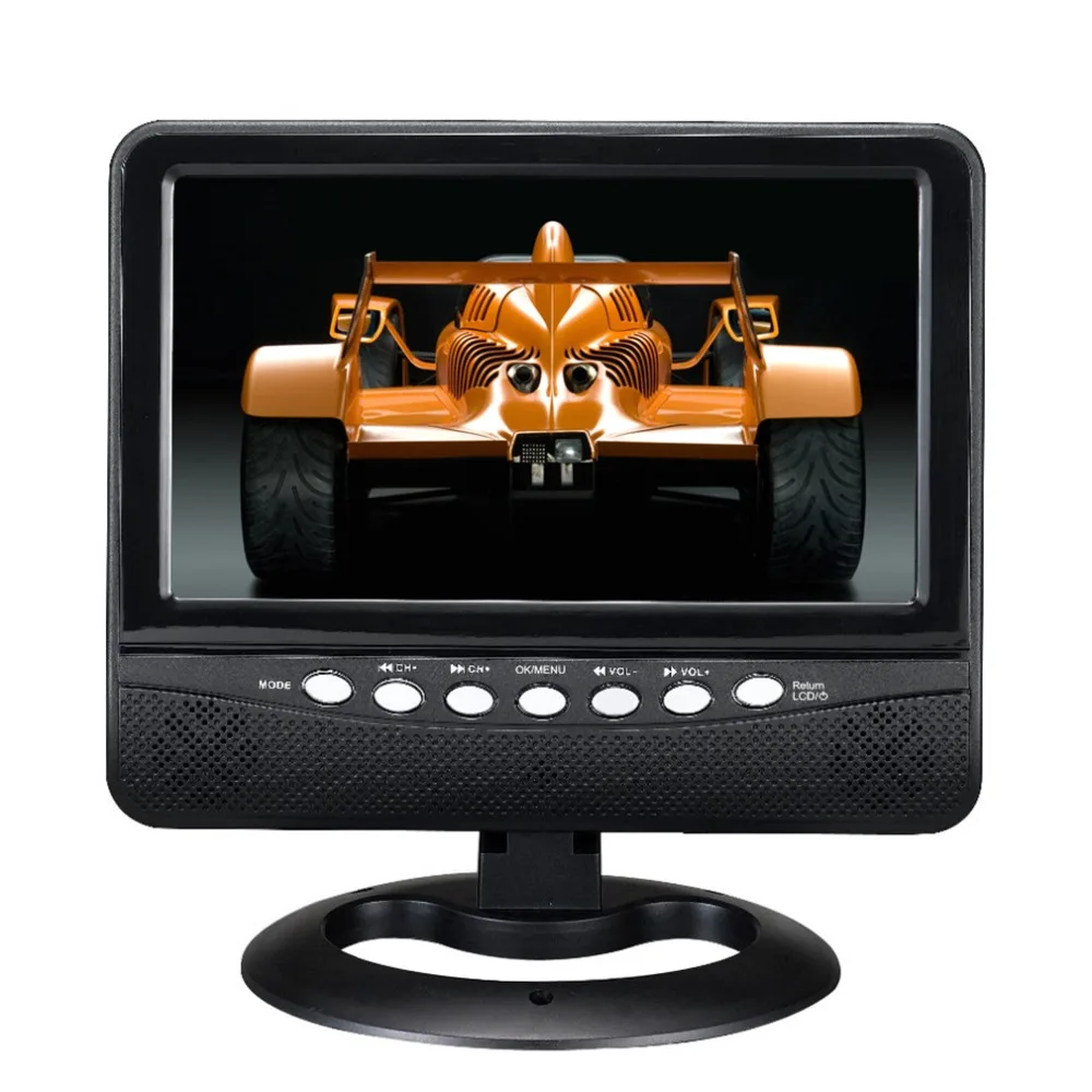 7 inch Portable LCD Color Analog TV 