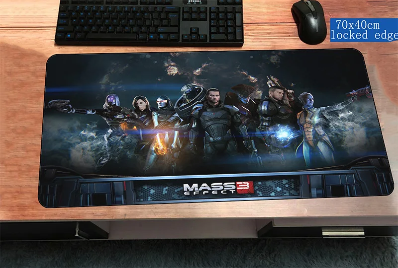mass effect mousepad 700x400x3mm Computer mouse mat gamer