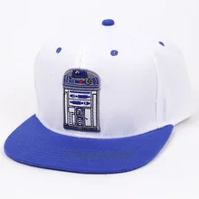 Звездные войны Робот R2-D2 Snapback Кепки s'cool Hat взрослых Бейсбол Кепки Bboy шапки хип-хоп для Для мужчин Для женщин