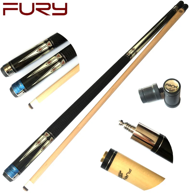 Fury ZS-1 наклейка для бассейна Cues 11,75 мм/12,75 мм 148 см бильярдная ручка из кленового дерева Бильярд accressories