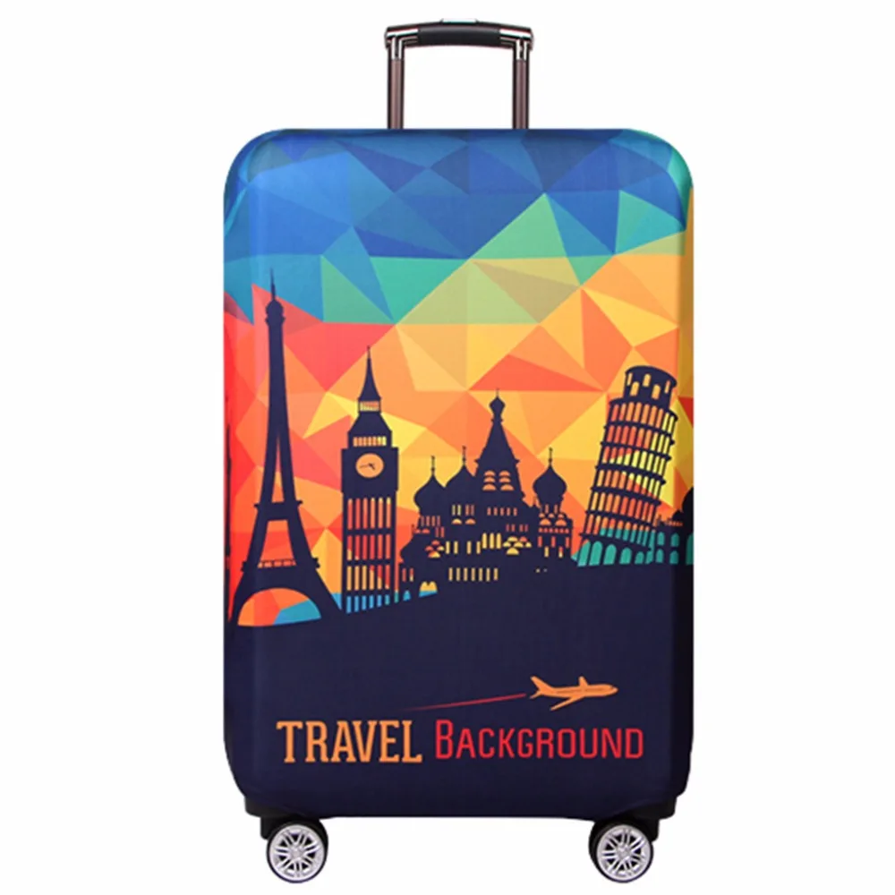 

Thicker Travel Luggage Suitcase Protective Cover for Trunk Case Apply to 19''-32'' Suitcase Cover Elastic Perfectly чемодан