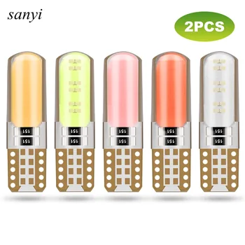 

2pcs Led Light 12V LED Lights Wide Light 12 SMD COB LED Auto Light Lamp Bulbs Accessories