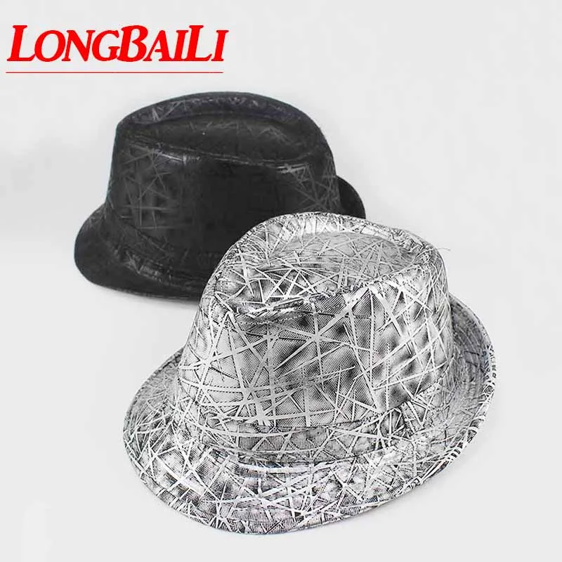 Autumn Leather Fedora Hat Pattern Trilby Jazz Caps Gangster Fedora Hats For Men MEDB010
Autumn Leather Fedora Hat Pattern Trilby Jazz Caps Gangster Fedora Hats For Men MEDB010