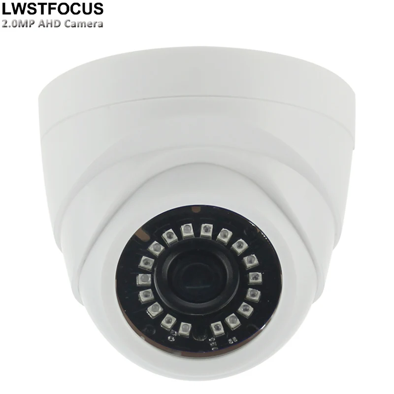 Image of "1.0MP 2.0MP HD 720P 1080P CCTV AHD Camera 24 Array LED IR Dome Camera Night Vision Mini AHD Dome Camera Day Night"