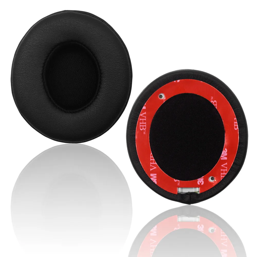 Replacement Earpads Ear Cushions for Beats Solo 2 Wireless Headphone and Wired Headphone Solo 3 Wireless Headphone Black