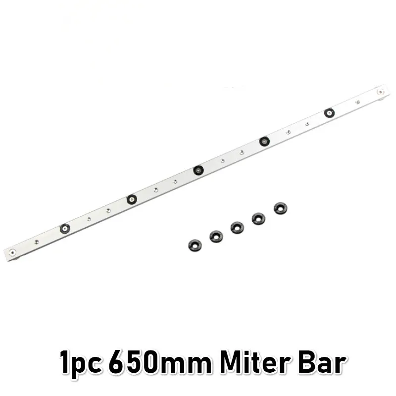NEW Aluminium Alloy T-tracks Slot Miter Track and Miter Bar Slider Table Saw Miter Gauge Rod Woodworking Tools Workbench DIY