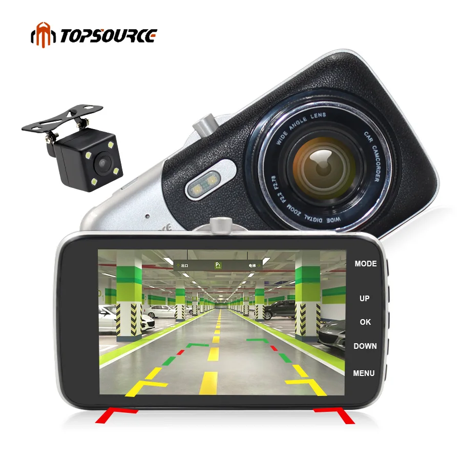 Видеорегистратор Novatek NTK96658 T818 4 дюйма Full HD 1080P 170 градусов|dash cam|dvr novatekcar dvr |