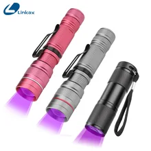 УФ ультрафиолетовый фонарь факел с зумом Функция Мини ультрафиолетовый свет Pet мочи пятна детектор Скорпион Охота