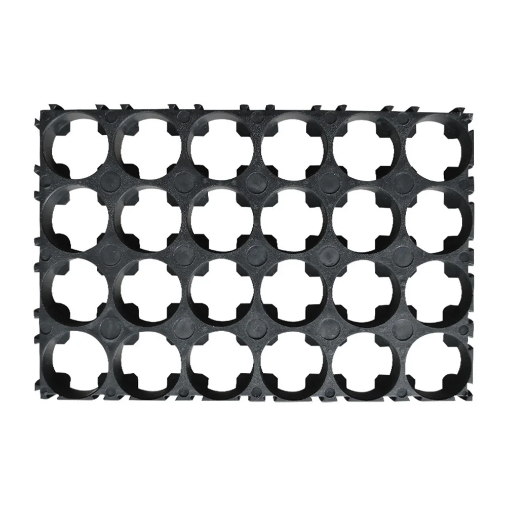 

5/10 Pcs 4x6 Cell Spacer 18650 Li-ion Battery Holder Bracket Plastic Radiating Shell Rack Cylindrical Batteries Fixture MAL999