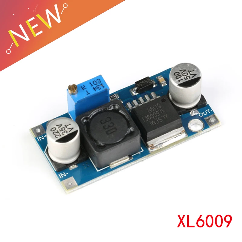 

1Pcs XL6009 DC Adjustable Step Up Boost Power Converter Module Replace Power Supply Module Dc-dc Boost Converter