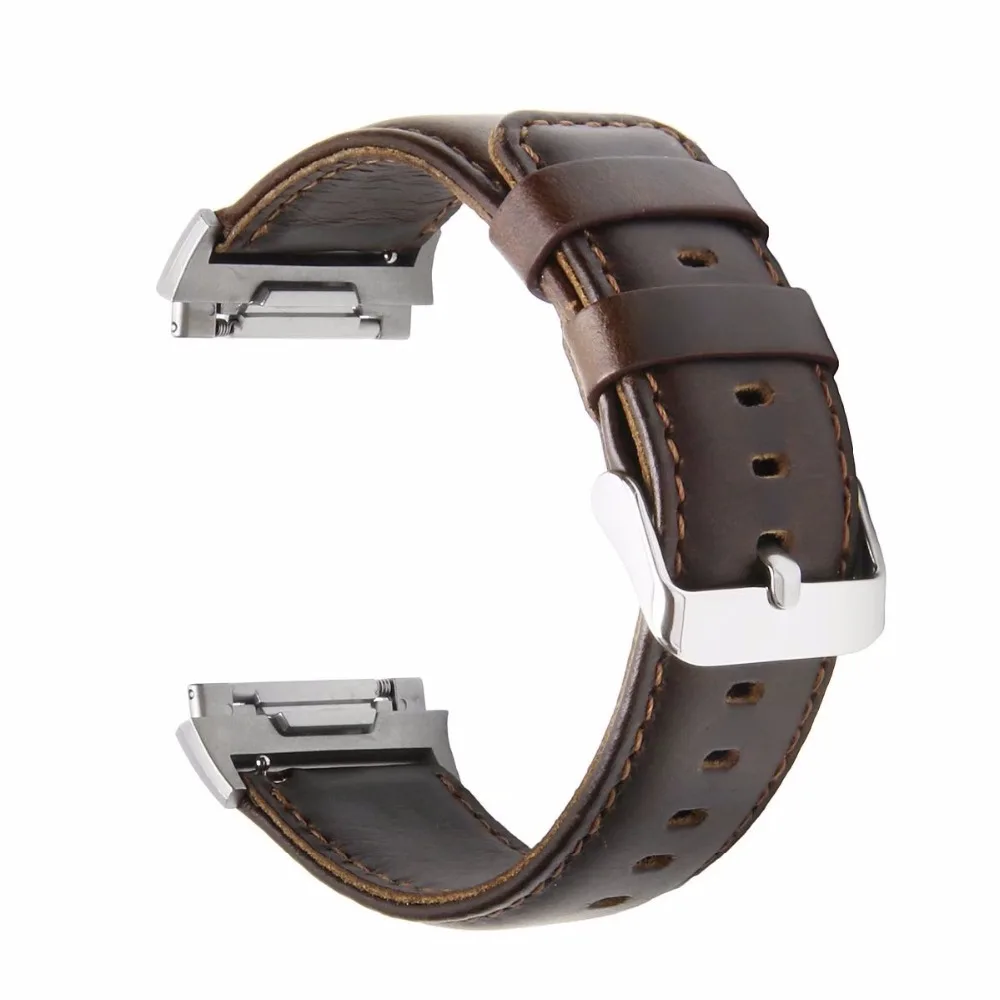 Горячая COMLYO ремешок для часов Ремешок Для Fitbit ionic smartwatch сменный Браслет кожаный подлинный ремешок для часов для Fitbit ionic ремешок