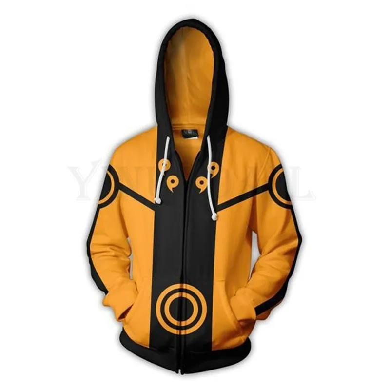 

100cm-150cm Naruto Unisex Sweatshirt Hoodies Children Hoodie 3D Printed Moving Streetwear Hip Hop Warm Hooded Hoodies for Kids