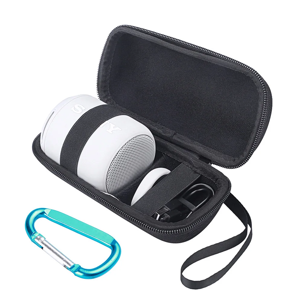 

PU EVA Carry Protective Box Pouch Cover Bag Case For Sony XB10 Portable Wireless Bluetooth Speaker-Fit for Plug&Cable