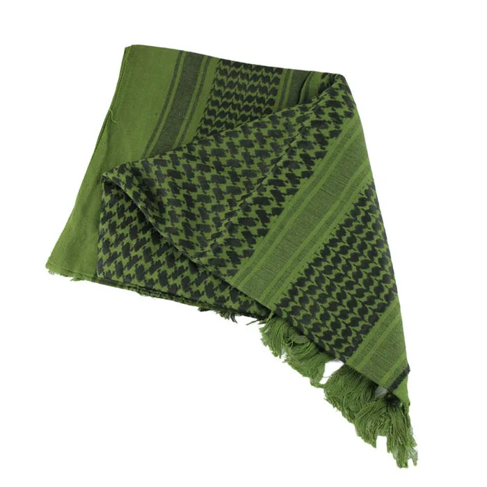Тактический шарф в стиле милитари мужской зимний ветрозащитный мусульманский хиджаб шемаг для охоты в пустыне арабский Keffiyeh Шарф хлопок шарф