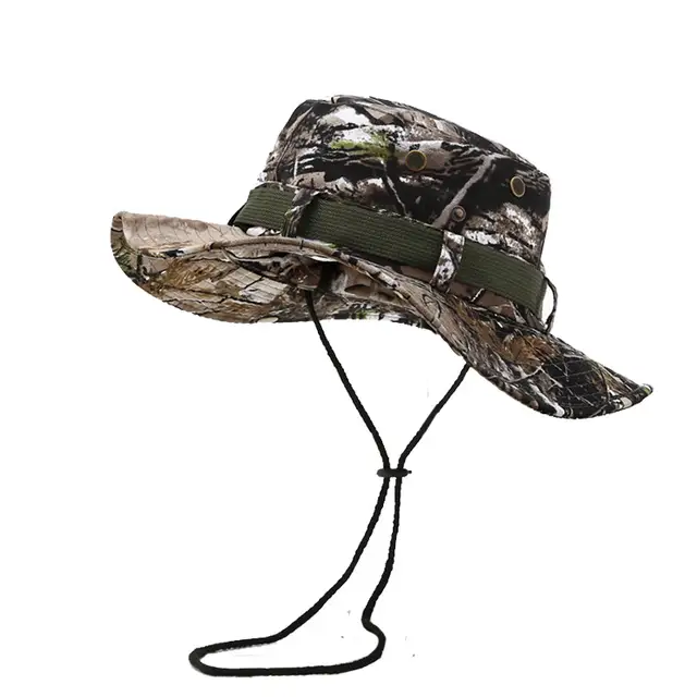 camouflage bush hat