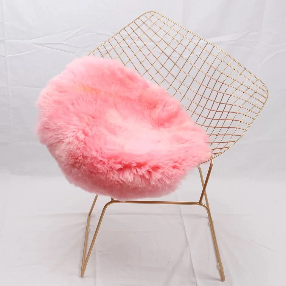 Muzzi из натуральной овечьей натуральной овчины Ковры шерсть Ковры Спальня Мех животных Ковры области Ковры теплая натуральная Мех животных Ковры Чехлы для диванов