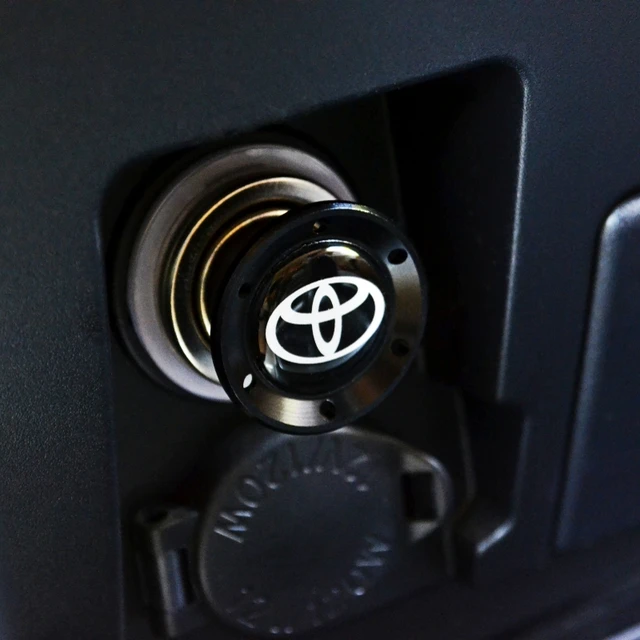 Nrz Black Aluminum Car Cigarette Lighter For Toyota Corolla Yaris Nrz Black Aluminum Car Cigarette Lighter For Toyota Corolla Yaris Vios Mr2 Supra Lexus Is300