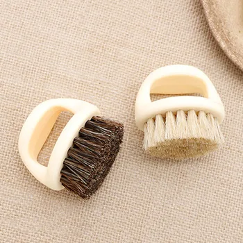 

Men's Beard Brush Boar Bristle Plastic Face Hair Beard Mustache Cleansing Styling Shaper Tool Hot Mdf