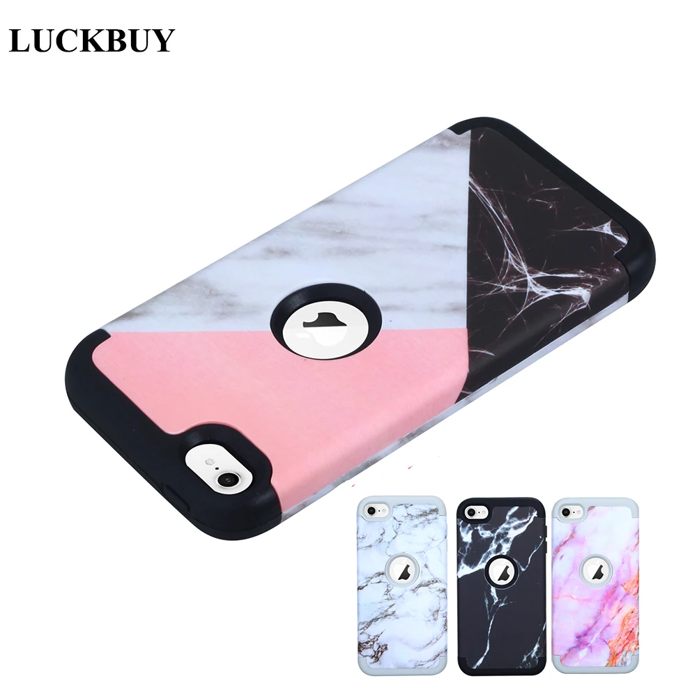 

Universal Heavy duty hybrid 3 in 1 silicon Case for ipod touch 6 Generation high impact cell phone cover for iPod Touch 5 Case