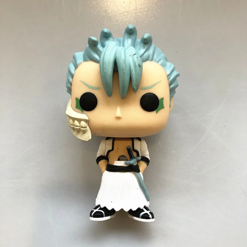 Funko pop анимация: Bleach-Grimmjow Виниловая фигурка Коллекционная модель свободная игрушка без коробки