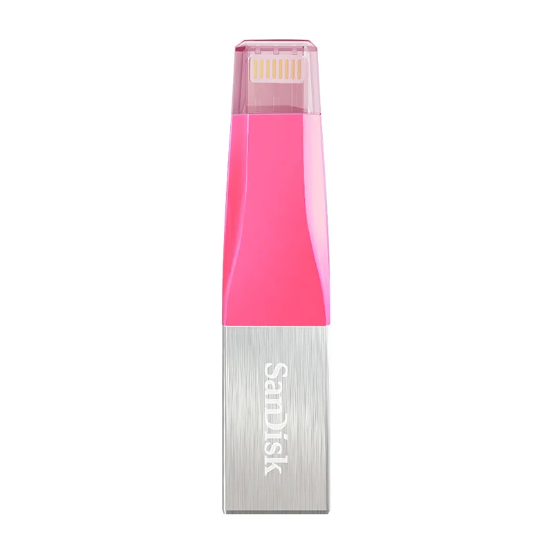 SanDisk USB флэш-накопитель pendrive animado 64 Гб USB 3,0 SDIX40N OTG молния Memory Stick мини-накопитель для iphone ipad и ПК